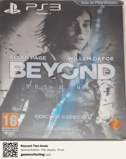 Beyond: Two Souls PlayStation 3, Spain box front