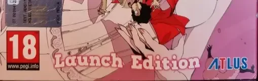 Catherine: Full Body, the PEGI square on its front