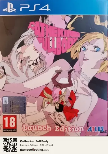 Catherine: Full Body PlayStation 4, PAL box front
