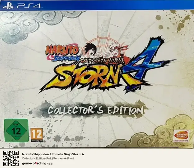 Naruto Shippuden: Ultimate Ninja Storm 4 PlayStation 4, Germany box front