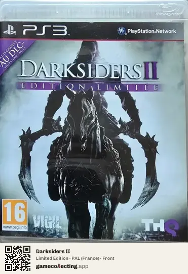 Darksiders II PlayStation 3, France box front