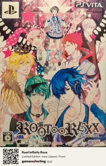 Root Infinity Rexx PlayStation Vita, Asia box front