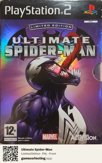 Ultimate Spider-Man PlayStation 2, PAL box front