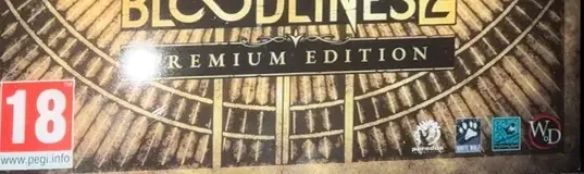 Vampire: The Masquerade: Bloodlines 2, the PEGI square on its front