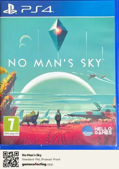 No Man's Sky PlayStation 4, France box front