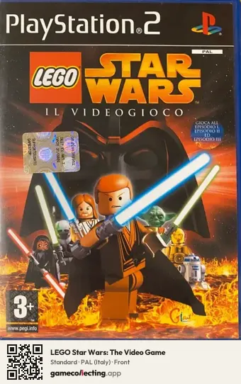 LEGO Star Wars: The Video Game PlayStation 2, Italy box front