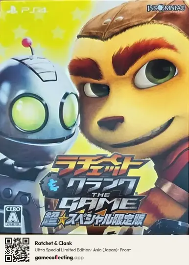 Ratchet & Clank PlayStation 4, Asia box front