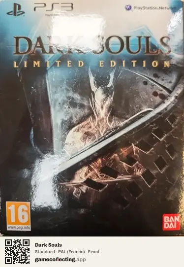 Dark Souls PlayStation 3, France box front