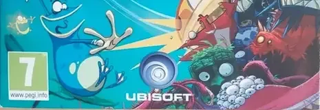 Rayman Origins, the PEGI square on its front