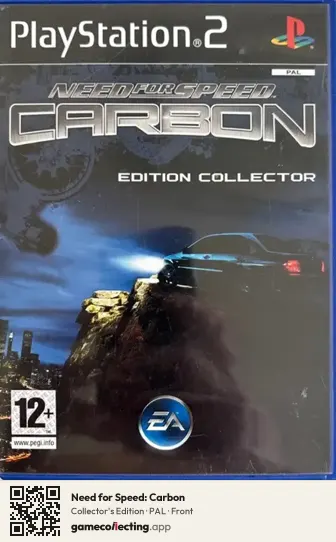 Need for Speed: Carbon PlayStation 2, PAL box front