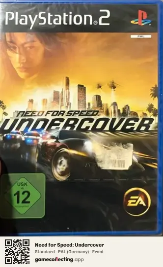 Need for Speed: Undercover PlayStation 2, Germany box front