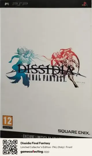 Dissidia Final Fantasy PlayStation Portable, Italy box front