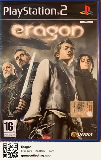 Eragon PlayStation 2, Italy box front
