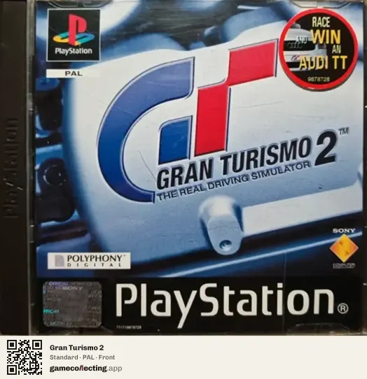Gran Turismo 2 PlayStation, PAL box front