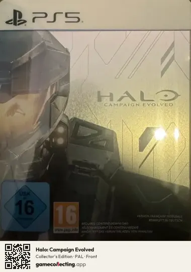 Halo: Campaign Evolved PlayStation 5, PAL box front