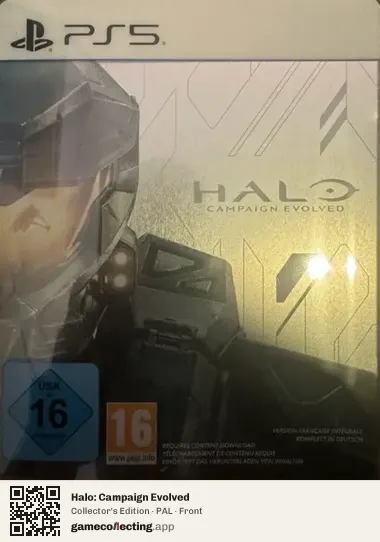 Halo: Campaign Evolved PlayStation 5, PAL box front