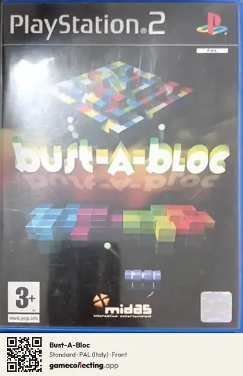 Bust-A-Bloc PlayStation 2, Italy box front