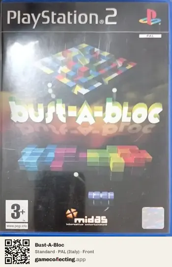 Bust-A-Bloc PlayStation 2, Italy box front