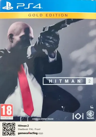 Hitman 2 PlayStation 4, PAL box front