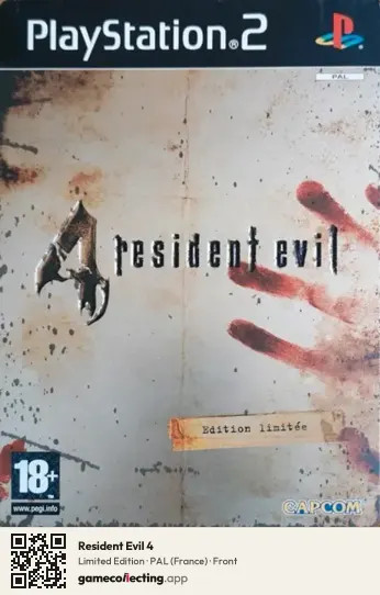 Resident Evil 4 PlayStation 2, France box front