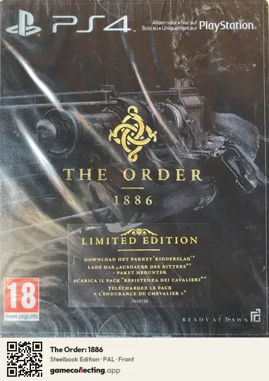 The Order: 1886 PlayStation 4, PAL box front