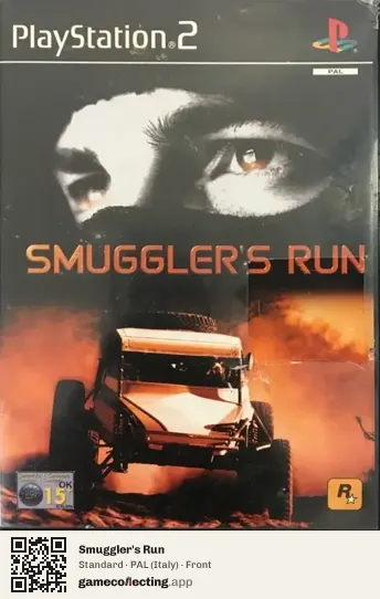 Smuggler's Run PlayStation 2, Italy box front