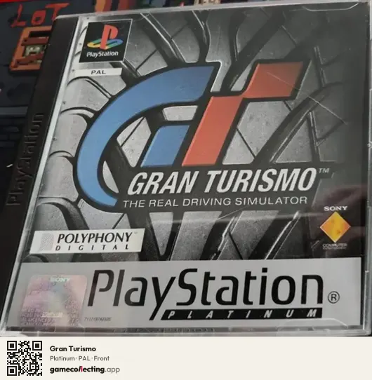 Gran Turismo PlayStation, PAL box front