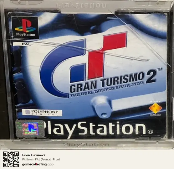 Gran Turismo 2 PlayStation, France box front