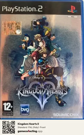 Kingdom Hearts II PlayStation 2, Italy box front