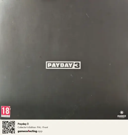 Payday 3 PlayStation 5, PAL box front