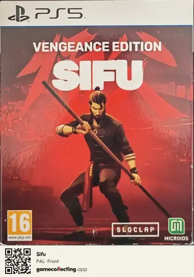 Sifu PlayStation 5, PAL box front