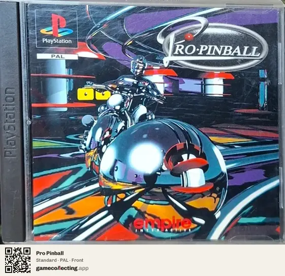 Pro Pinball PlayStation, PAL box front