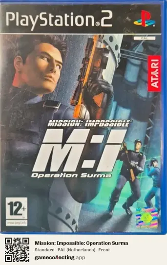 Mission: Impossible: Operation Surma PlayStation 2, Netherlands box front