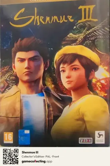 Shenmue III PlayStation 4, PAL box front