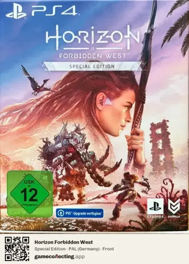 Horizon Forbidden West PlayStation 4, Germany box front