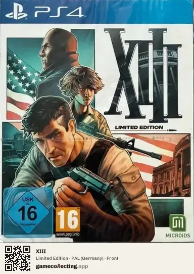 XIII PlayStation 4, Germany box front