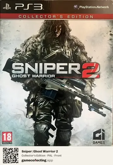 Sniper: Ghost Warrior 2 PlayStation 3, PAL box front