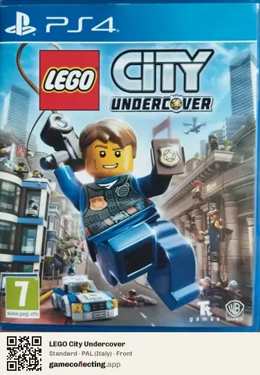 LEGO City Undercover PlayStation 4, Italy box front
