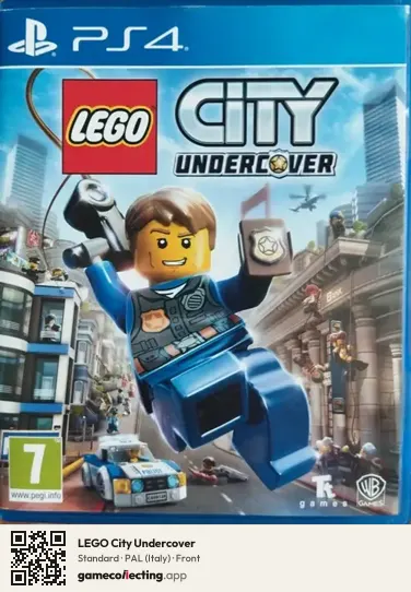 LEGO City Undercover PlayStation 4, Italy box front