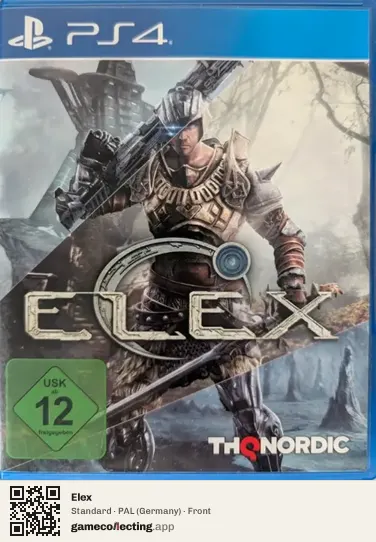 Elex PlayStation 4, Germany box front
