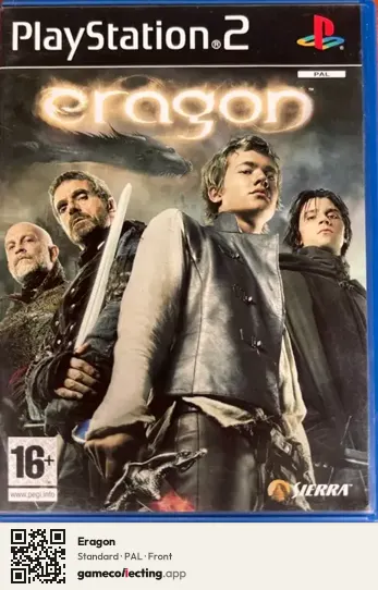 Eragon PlayStation 2, PAL box front
