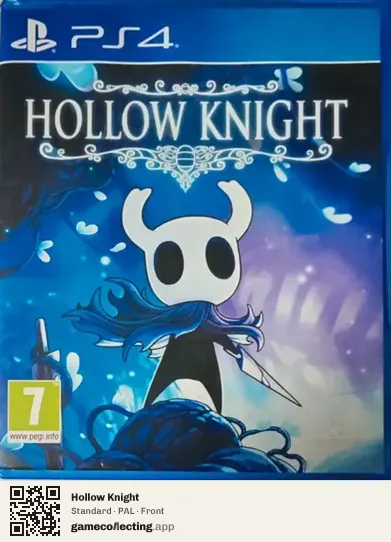 Hollow Knight PlayStation 4, PAL box front