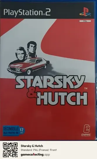 Starsky & Hutch PlayStation 2, France box front
