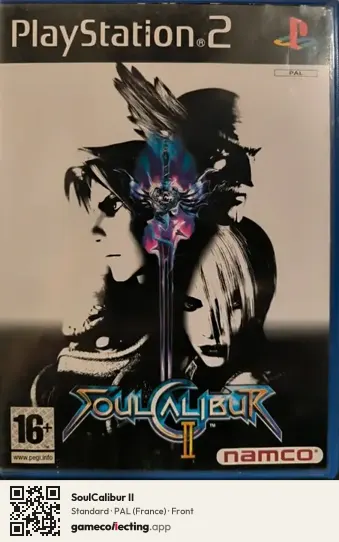 SoulCalibur II PlayStation 2, France box front