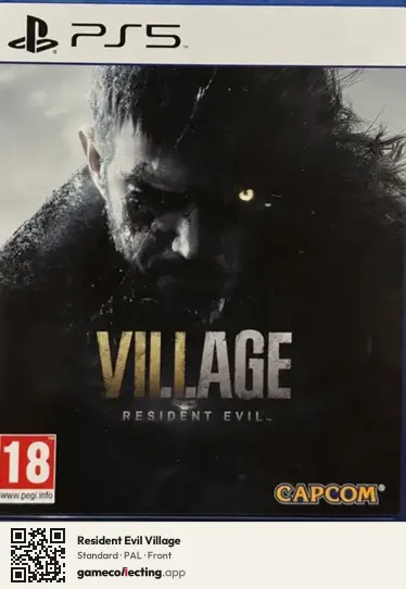 Resident Evil Village PlayStation 5, PAL box front