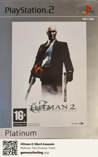 Hitman 2: Silent Assassin PlayStation 2, France box front