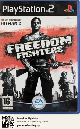 Freedom Fighters PlayStation 2, France box front