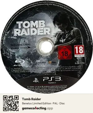 Tomb Raider PlayStation 3, PAL disc