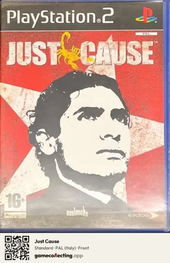 Just Cause PlayStation 2, Italy box front