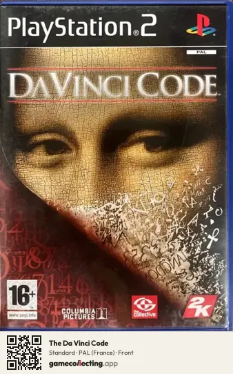 The Da Vinci Code PlayStation 2, France box front